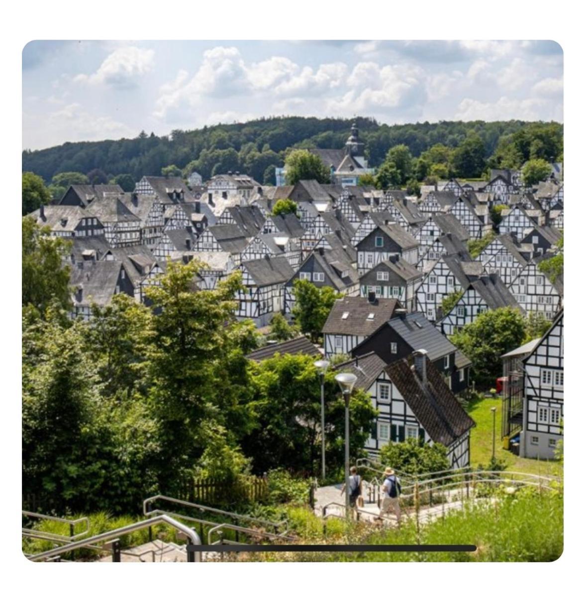 Ferienwohnung " Zum Flecker Haeuschen" In Der Altstadt Freudenberg Freudenberg  Exterior photo